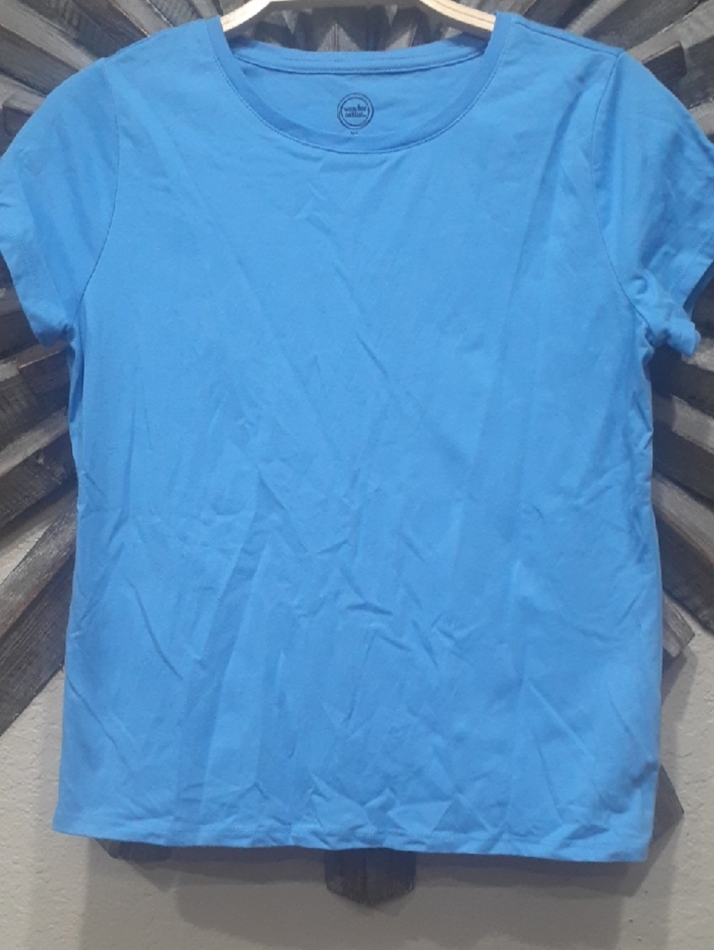 Girls wonder nation Blue Crewneck Tee